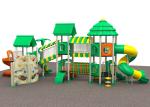Galvanized steel pipe multifunctional garden style outdoor playground for