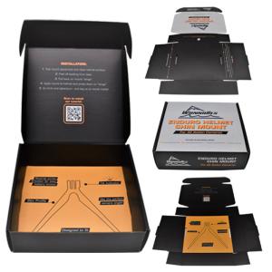 Wholesale Collapsible Cardboard Corrugated Mailer Boxes Shipping For Helmet Spare Parts from china suppliers