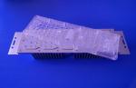 80X150 Degree LED Street Light Components 64 LED 50 Watts Vertical Module Heat