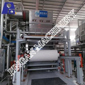 Wholesale 40gsm 3400mm Gauge 780m/Min Tissue Paper Machine from china suppliers