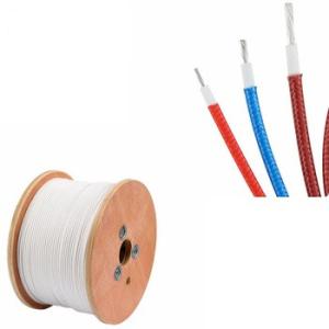 Wholesale Fiberglass Braided 18AWG 300V Silicone rubber Insulated Wire UL3122 from china suppliers