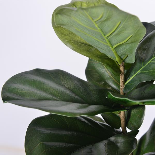 Wholesale Artificial Plants Suppliers Multi-Stem 7.3ft 8.6ft Faux Fiddle Leaf Fig Tree For Home Living Room Office Decor