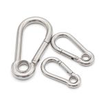 Gourd Shape Heavy Duty Carabiner Snap Hook Anti Corrosion For Hiking / Fishing