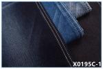Dual Cord 424gsm 12.5oz Cotton Polyester Denim Fabric For Uniform