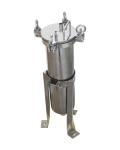 Stainless Steel 304 316 Liquid Bag Filter Housing 10 inches 20 inches for