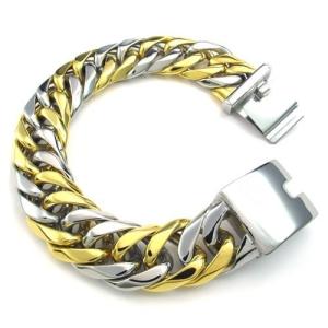 Wholesale High Quality Tagor Stainless Steel Jewelry Fashion Men's Casting Bracelet PXB033 from china suppliers