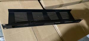 China 19 Inch 1u Horizontal Cable Manager Cold Rolled Steel Cable Management Bracket on sale
