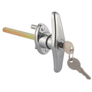 Wholesale Industrial Metal Electrical Cabinet Door Latch T Handle Lock Garage door lock from china suppliers