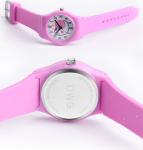 Professional Plastic Quartz Watch Water Resistant With UP Dial One Year