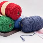 100% Acrylic 8 Strand Tufted Yarn For Tufted Gun Carpet