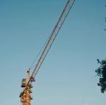 Lifting Machinery Travelling Tower Crane 6 Tonne