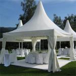 Outdoor Square Pagoda Event Tent Waterproof Wedding Party 6x6 Canopy