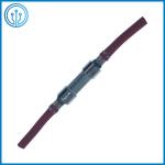 Dust Proof 10x38mm Cylindrical Ceramic Fuse Block 80A 600V For Parking Lot