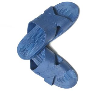 Wholesale Anti static ESD Slipper Cross Type SPU Material Color Blue Black White w/ESD Logo from china suppliers