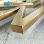 Company Logo Outdoor Backlit Letter Lights Waterproof Acrylic Metal Led Letter