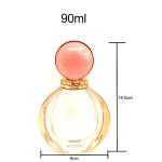 Exquisite 90ml Rose Fragrance Perfume Bottle Glass Bottle Spray Perfume