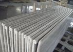 Wood Grain Full Edge Marble Look Countertops , Bathroom Vanity Laminate Marble