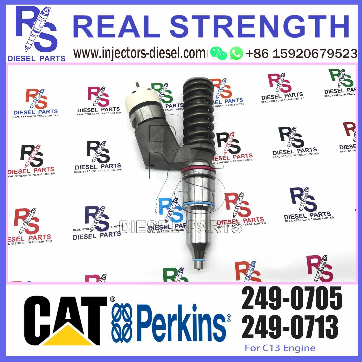 C13 Engine Injectors 249-0705 249-0713 2490705 2490713 Fuel Nozzle For CAT
