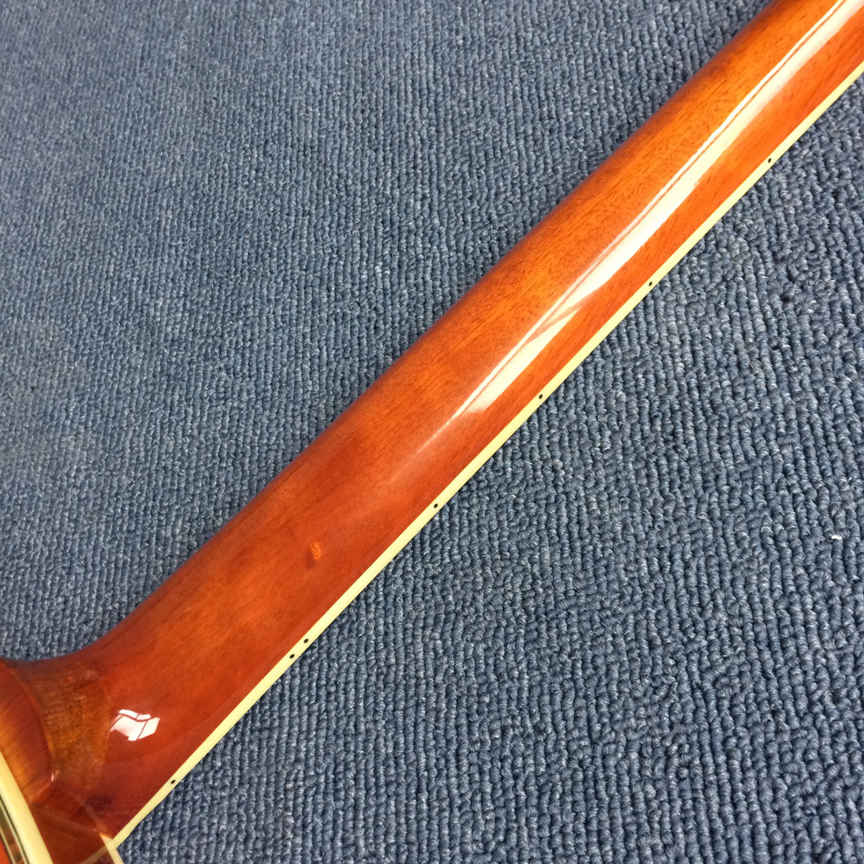 New style high-quality custom LP electric guitar, Flame Maple Top electric guitar with Gold hardware, free shipping
