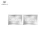 20 Ml * 2 Permanent Hair Color Shampoo 100 % Cover White Hair For Family