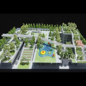 Wholesale Vanke 1/100 Shenzhen Vanke Cloud City Landscape Model from china suppliers