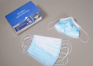Wholesale Hospital Use 3 Ply Disposable Dust Masks / Disposable Pollution Mask 17.5*9.5CM from china suppliers