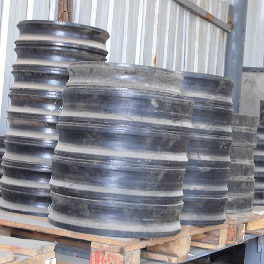 530mm Kelly Bar Tool Piling Rig Spares Damping Rubber 740*620*60