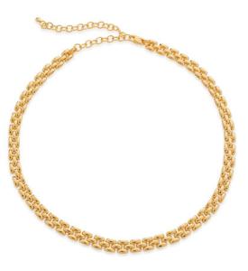 Wholesale 18K Gold Plated Women's Fashion Thicker Brass Chain Pendant Necklaces from china suppliers