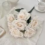 Artificial rose bouquets, silk flowers, plastic flowers and artificial flowers