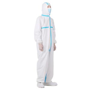 Wholesale Safety Disposable Protective Clothing , Full Body Protection Suit Anti Vuris from china suppliers