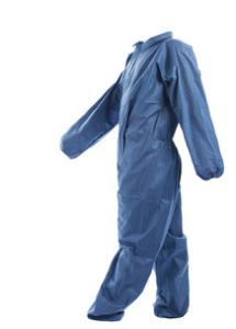 Wholesale 65g Blue Disposable Protective Clothing Waterproof Anti Static For Industry from china suppliers