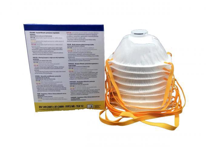 Eco Friendly Disposable Dust Mask , Dust Mask Respirator FFP1 Melt Blown Filter