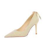 869-3 Korean Fashion Sexy Thin Stiletto High-Heeled Shallow Mouth Pointed Toe