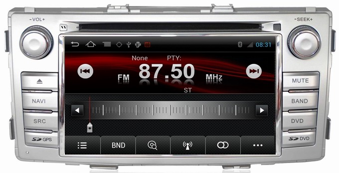 Ouchuangbo S150 System Car Navi Multimedia DVD VCD Toyota Hilux 2012 Android 4.0 3G Wifi USB Radio Stereo OCB-143C