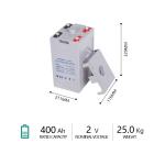 UPS Sealed Vrla Battery 2V 400Ah Deep Cycle Battery