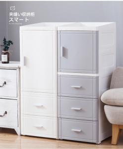 Wholesale pp plastic storage cabinet different drawers suitable for home and office storage best quality drawer from china suppliers