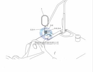 Wholesale 2456Z416 Mirror Excavator Wear Parts For SkSK330-8 SK350LC-8 from china suppliers