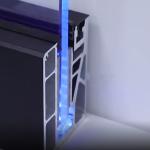 Aluminum Hardware Railing Glass Clamp Balcony Balustrade LED Glass Railing Price
