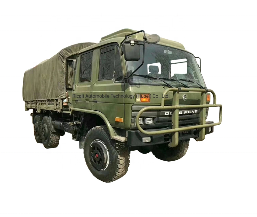 Highly Dongfeng 4x4 6x6 Diesel Off Road Truck With Fence Cargo Tank And FAST Gear Box
