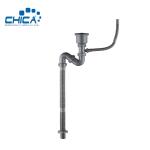 Kitchen Sink Drain Strainer Assembly with Basket Strainer,Sink Stopper,