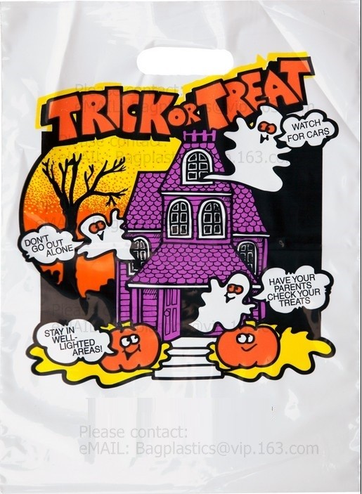 Wholesale Die Cut Handle Eco-Friendly Custom Design Shopping Gravure Printing Groceries Plastic Bags With Logo bagease