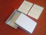 Fast freezing aluminum tray for freezing shrimp
