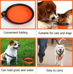Costom Slow Feeder Dog Bowl Tpe Rubber Dog Bowl Travel Drink Feeder