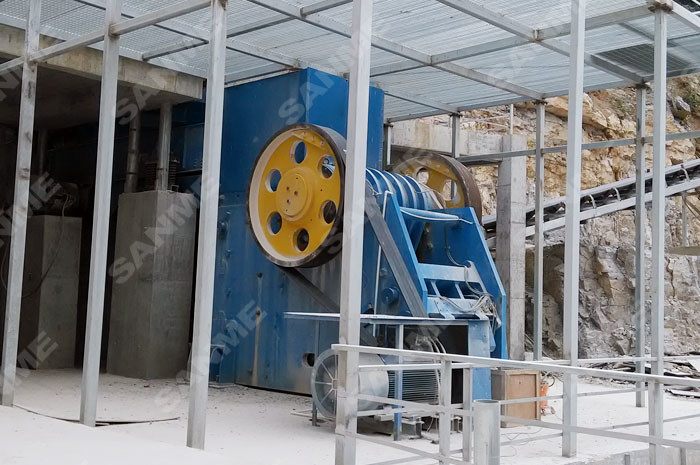 JC 340 Mining Jaw Crusher Machine High Flexibility Low Energy Consumption
