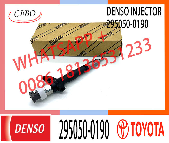 Diesel Common Rail Injector 23670-0L110 23670-0L100 23670-30420 295050-0530 295050-0190 For Toyota Hilux 3.0L D4D 1KD 2K