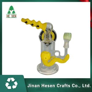 Wholesale Recycler Water 7.5 Inch Hydrochloride Borosilicate Glass Bongs from china suppliers