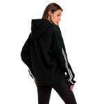 Blank Plus Size Ladies Shirts Kangaroo Pocket Fleece Lined Hoodie Autumn