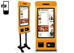 China 43 Inch Self Service Barcode Scanner Touch Screen Kiosk on sale
