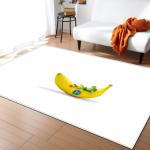 3D living room carpet, bedroom, dining room floor mat, door mat, pattern size