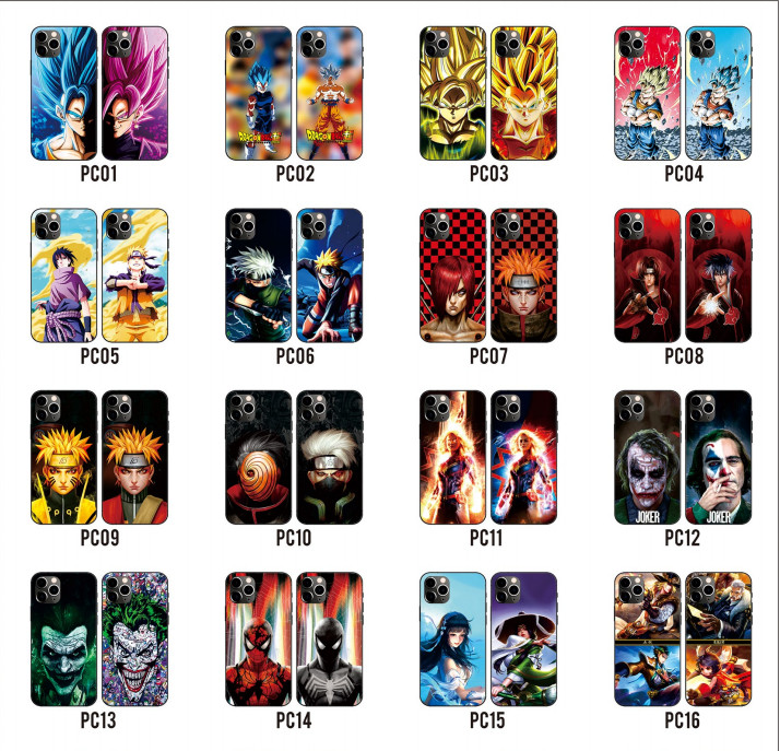 PET 3D Lenticular Flip Adhesive Mobile Phone Case
